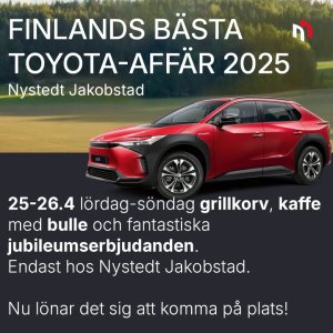 Photos from Autoliike Nystedt Bilaffär Oy Ab's post