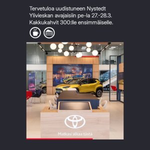 🤩 Juhlan aihetta Ylivieskassa!